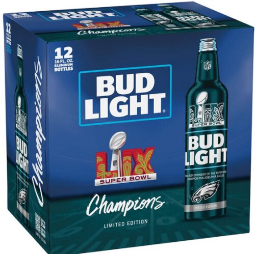 Bud Light Eagles Aluminum 16oz 12pk