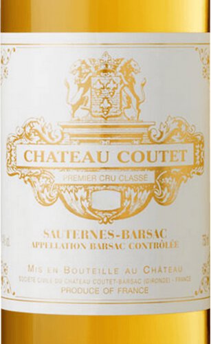 Château Coutet Sauternes-Barsac 2020 Half Bottle