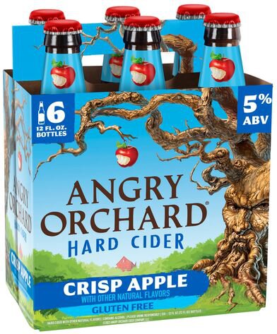 ANGRY ORCHARD CRISP APPLE 6PK BOTTLE