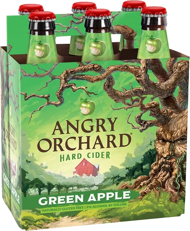 ANGRY ORCHARD GREEN APPLE 6PK BOTTLE