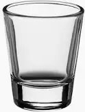 Glass 1.5oz Shot