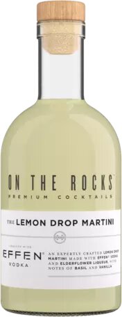 On The Rocks Lemon Drop Martini