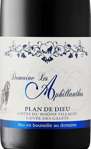 Domaine Les Aphillanthes Cuvée des Galets Côtes du Rhône Villages Plan de Dieu