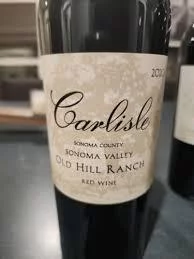 Carlisle Old Hill Ranch Red Wine