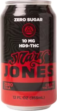 Mary Jones Zero Cola 10mg THC Craft Soda