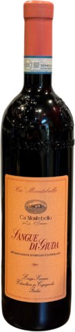 Ca Montebello Di Luigi Scarani Wine Sparkling Sangue Di Guida
