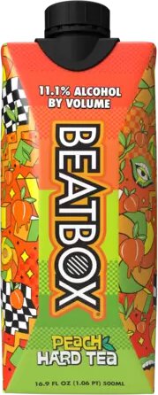 Beatbox Peach Hard Tea
