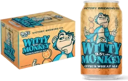 Victory Witty Monkey Citrus Wheat Ale