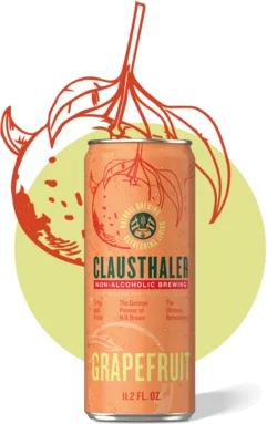 Clausthaler (Germany) Grapefruit Non-Alcoholic Beer 12oz 6pk Cans