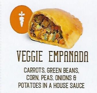 Empanada Peruvian Style Veggie