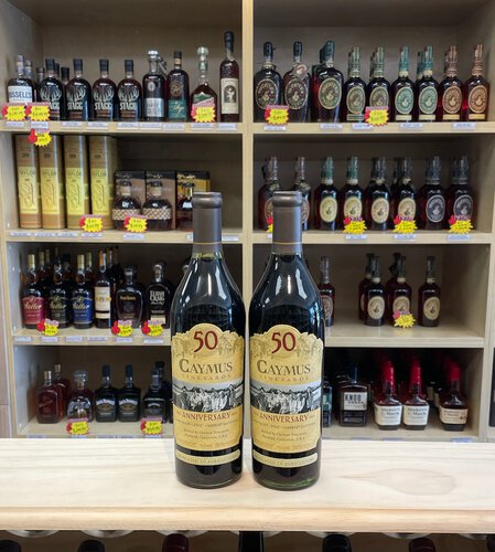 2 Bottles Of Caymus Vineyards 50th Anniversary Napa Valley 750ml 1 Point