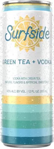 Surfside Green Tea & Vodka