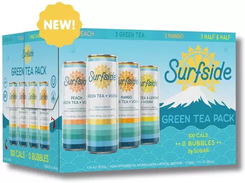 Surfside Green Tea & Vodka Variety