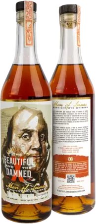 The Beautiful And The Damned Man Of Leisure Rye Whiskey