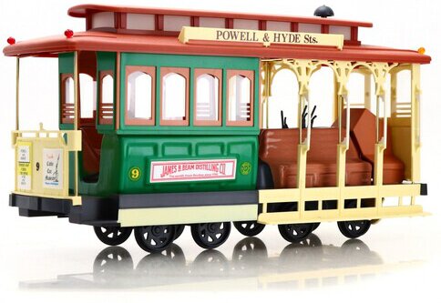 JIM BEAM SAN FRANCISCO CABLE CAR 100 MONTHS OLD 