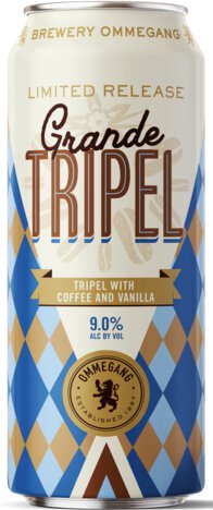 Ommegang Brewery Grande Tripel W Coffee & Vanilla