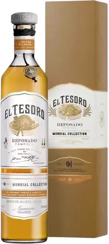El Tesoro Mundial Reposado Basil Hayden Toast Edition Tequila
