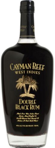 Cayman Reef Double Black Rum West Indies