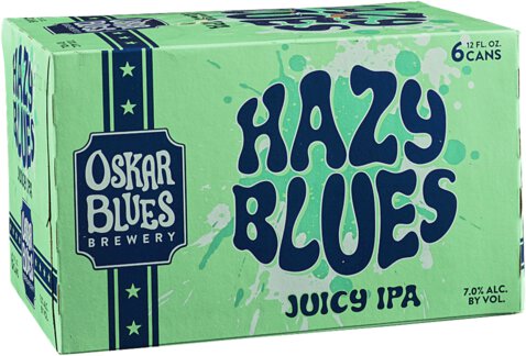 Oskar Blues Hazy Blues Juicy IPA