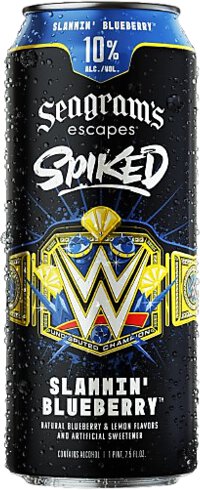SEAGRAM'S ESCAPES SPIKED SLAMMIN' BLUEBERRY CAN