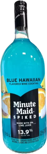 Minute Maid Spiked Blue Hawaiian Cocktail