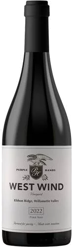 Purple Hands Pinot Noir West Wind Vineyard