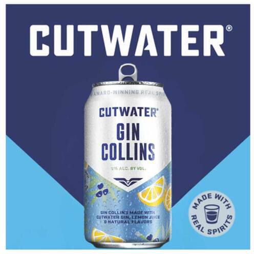 Cutwater Gin Collins Cocktail