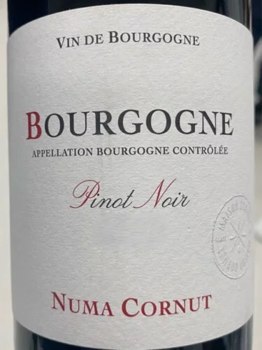 Numa Cornut Bourgogne