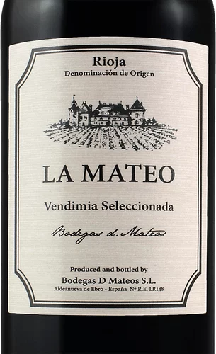 Bodegas D. Mateos La Mateo Rioja