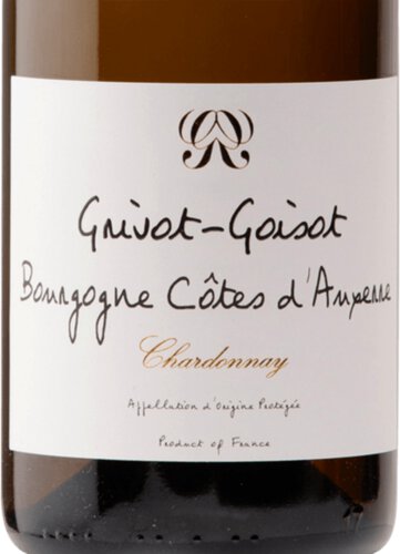 Domaine Grivot-Goisot Chardonnay Côtes d'Auxerre 2022