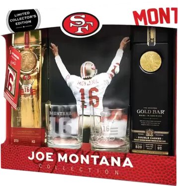 Gold Bar Joe Montana Collection