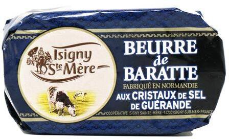 Isigny Beurre Baratte with Guerande Sea Salt 250gr
