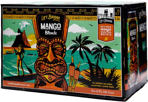 Lift Bridge Mango Blonde Ale Cans