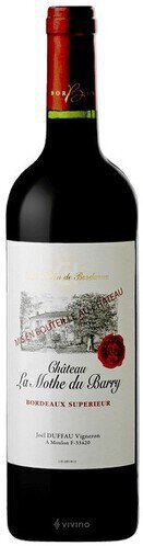 Chateau La Mothe du Barry - Bordeaux Superieur Rouge