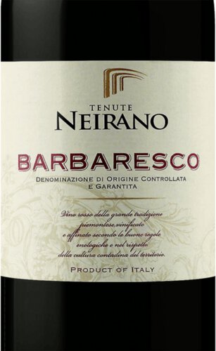 Tenute Neirano Barbaresco 2020