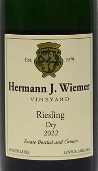 Hermann J. Wiemer Dry Riesling Finger Lakes
