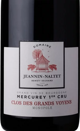 Jeannin-Naltet Clos des Grand Voyens Mercurey 1er Cru 2022