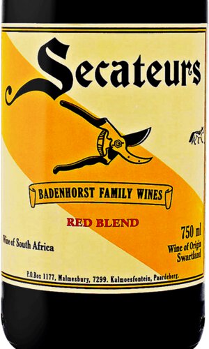 A.A. Badenhorst Secateurs Red Blend Swartland