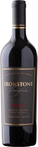 Ironstone Cabernet Franc Reserve Sierra Foothills
