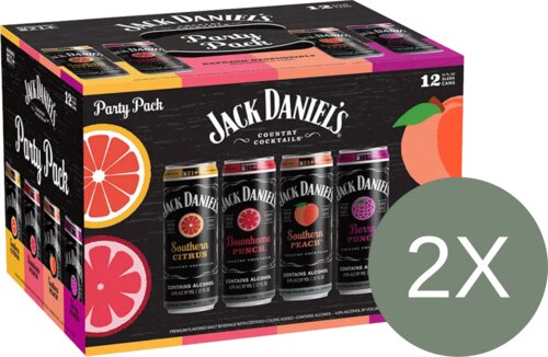 Jack Daniels Country Cocktails Party Pack Variety Can