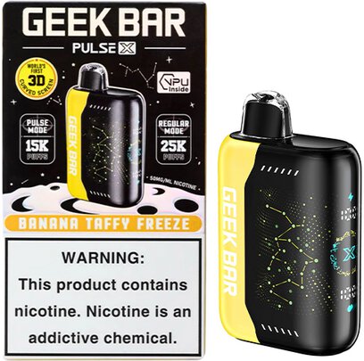 GEEK BAR X BANANA TAFFY FREEZE