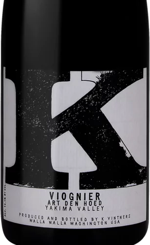 K Vintners Art Den Hoed Viognier Yakima Valley