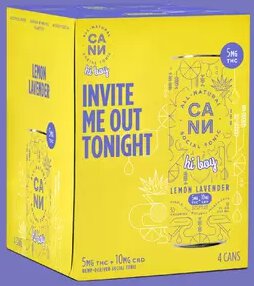 Cann 5mg Lemon Lavender