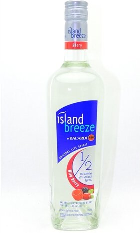 Bacardi Island Breeze Wild Berry Rum Light