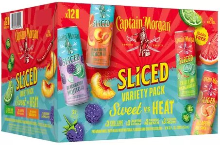 Captain Morgan Sliced Sweet VS Heat Variety Pack