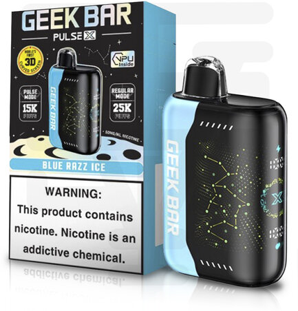 Geek Bar X Blue Razz Ice