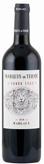 Marquis De Terme Cuvee 1762 Margaux