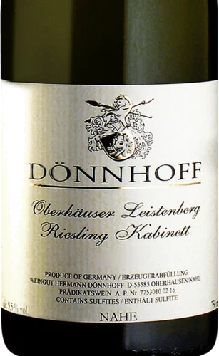 Dönnhoff Oberhäuser Leistenberg Riesling Kabinett Nahe