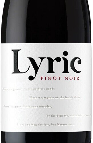 Lyric Pinot Noir Monterey