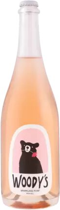 Woody's Sparkling Rose Non Alcoholic California